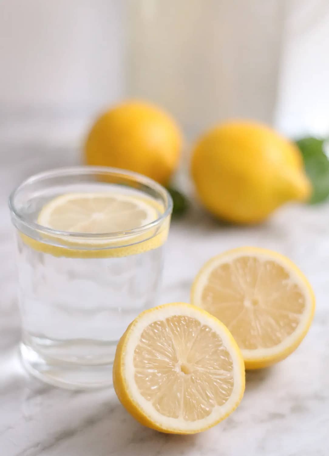 what to drink after yoga lemon water