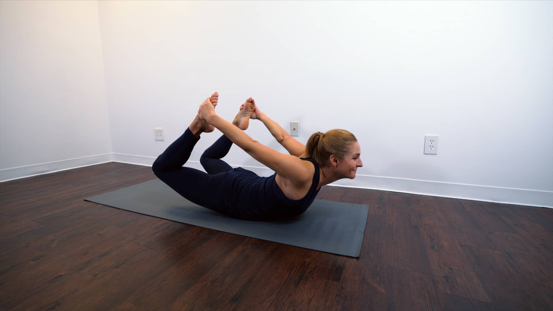 Ardha Dhanurasana / Half Bow Pose – An Easy Stretch! – Yoga365Days