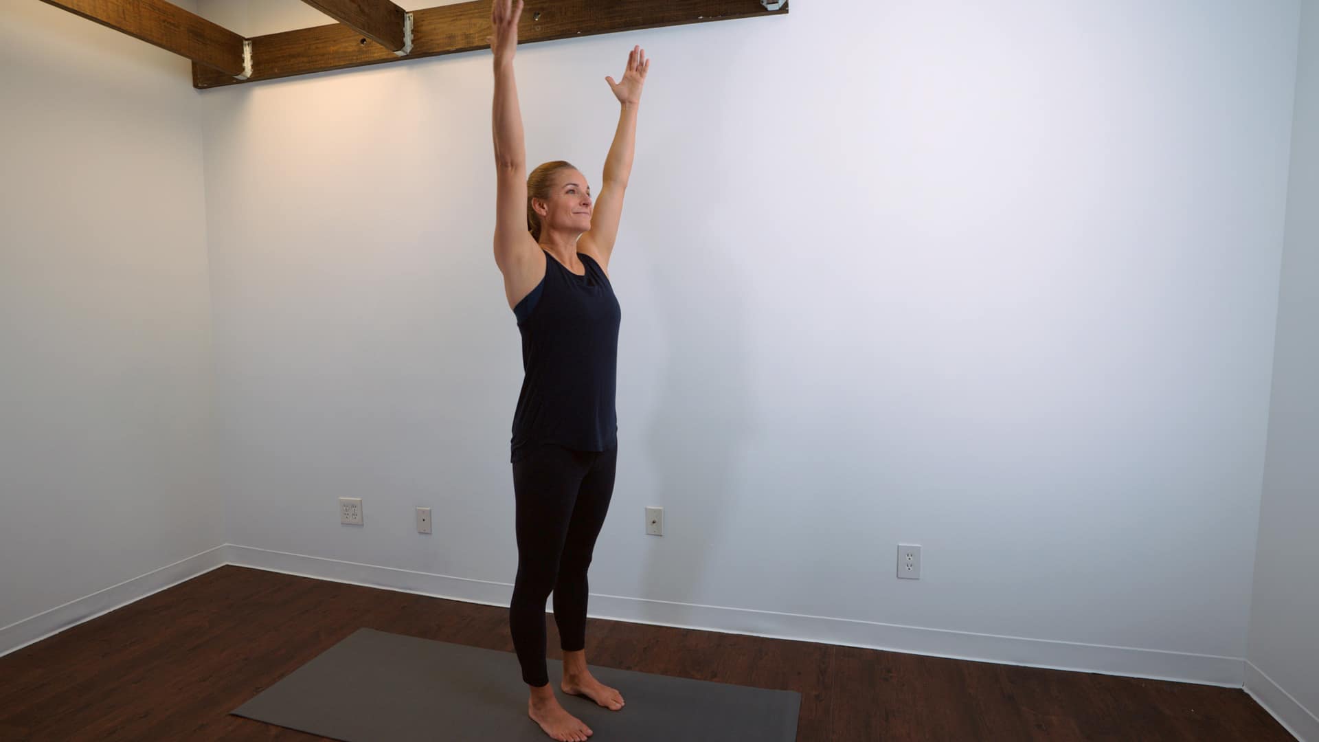 How to do Mountain Pose (Tadasana) in Yoga Triangle Yoga