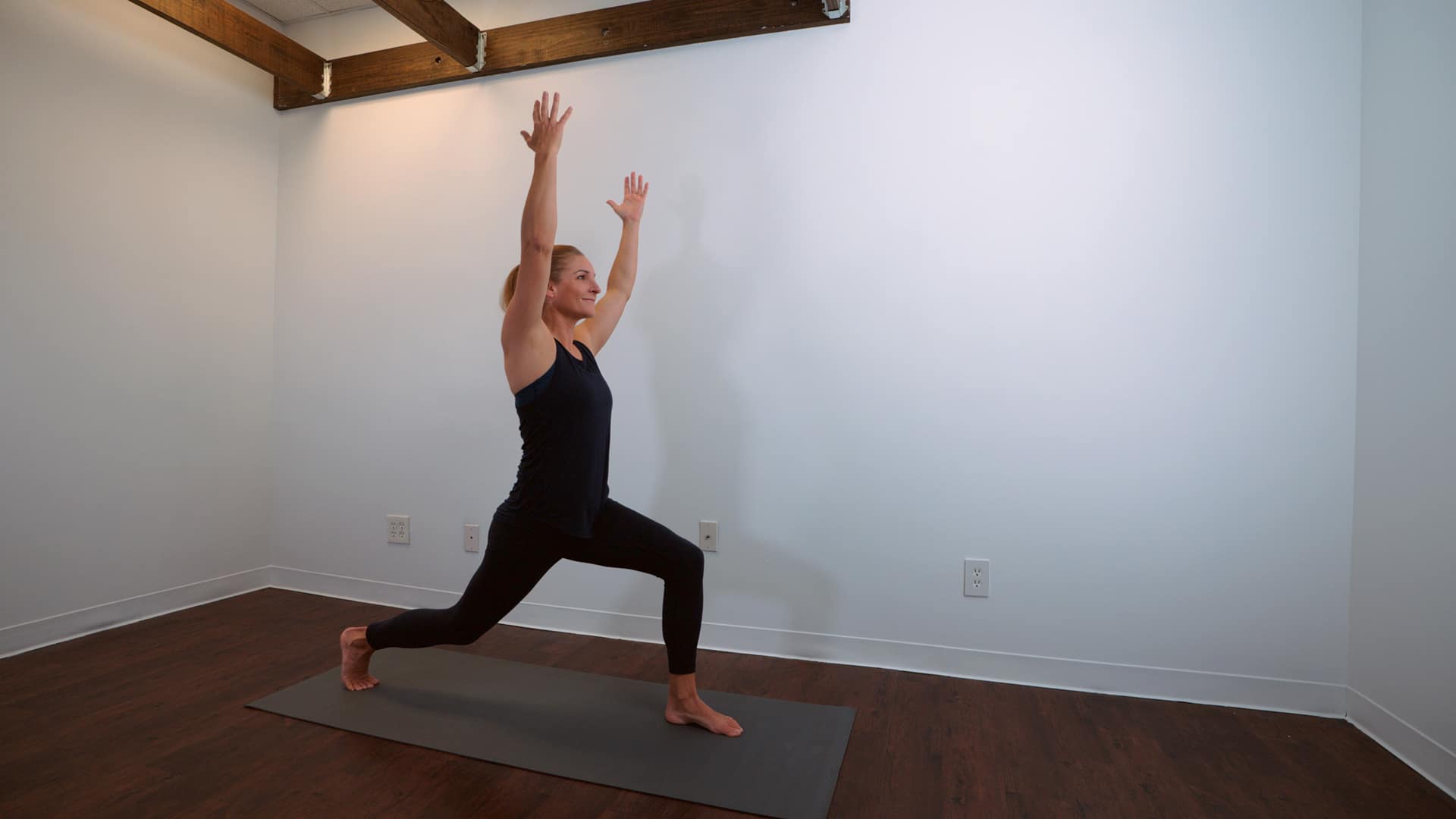 how to do crescent lunge