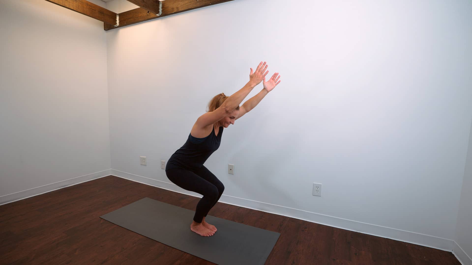 How To Do Chair Pose (Utkatasana) - Triangle Yoga